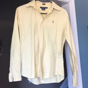 Ralph Lauren Yellow Button down